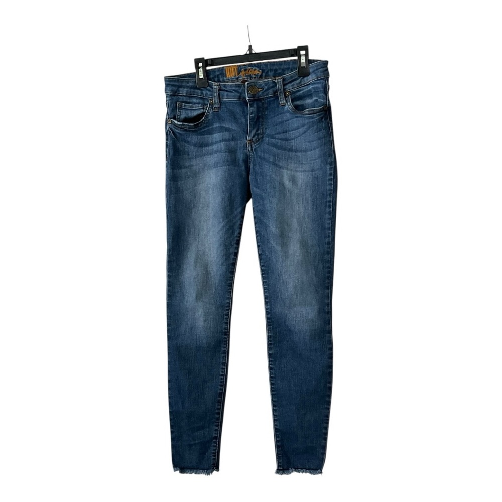 Kut from the Cloth jeans with unfinished hem